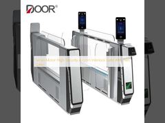 Portão de intertravamento de aeroporto de alta segurança com motor servo com dois portões