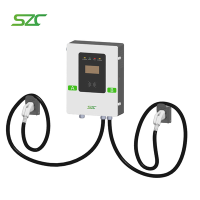 SZC DC Wallmounted EV Charger 40kW 60kW Galvanized Steel Material Project Bidding Charging Plie CCS2 com armas duplas