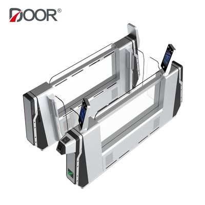 As portas de segurança aeroportuária de Indetification do passaporte apoiaram a bagagem desproporcionado das cadeiras de rodas